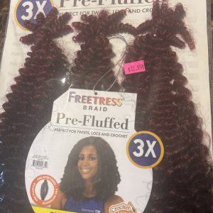Freetress Braid 20" – Pre-Fluffed Water Pop Twist